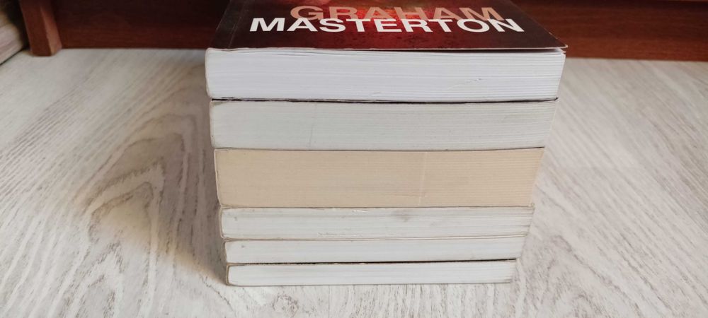 6x Masterton Rook Strach Kły i pazury Ciemnia Złodziej dusz Ogród zła