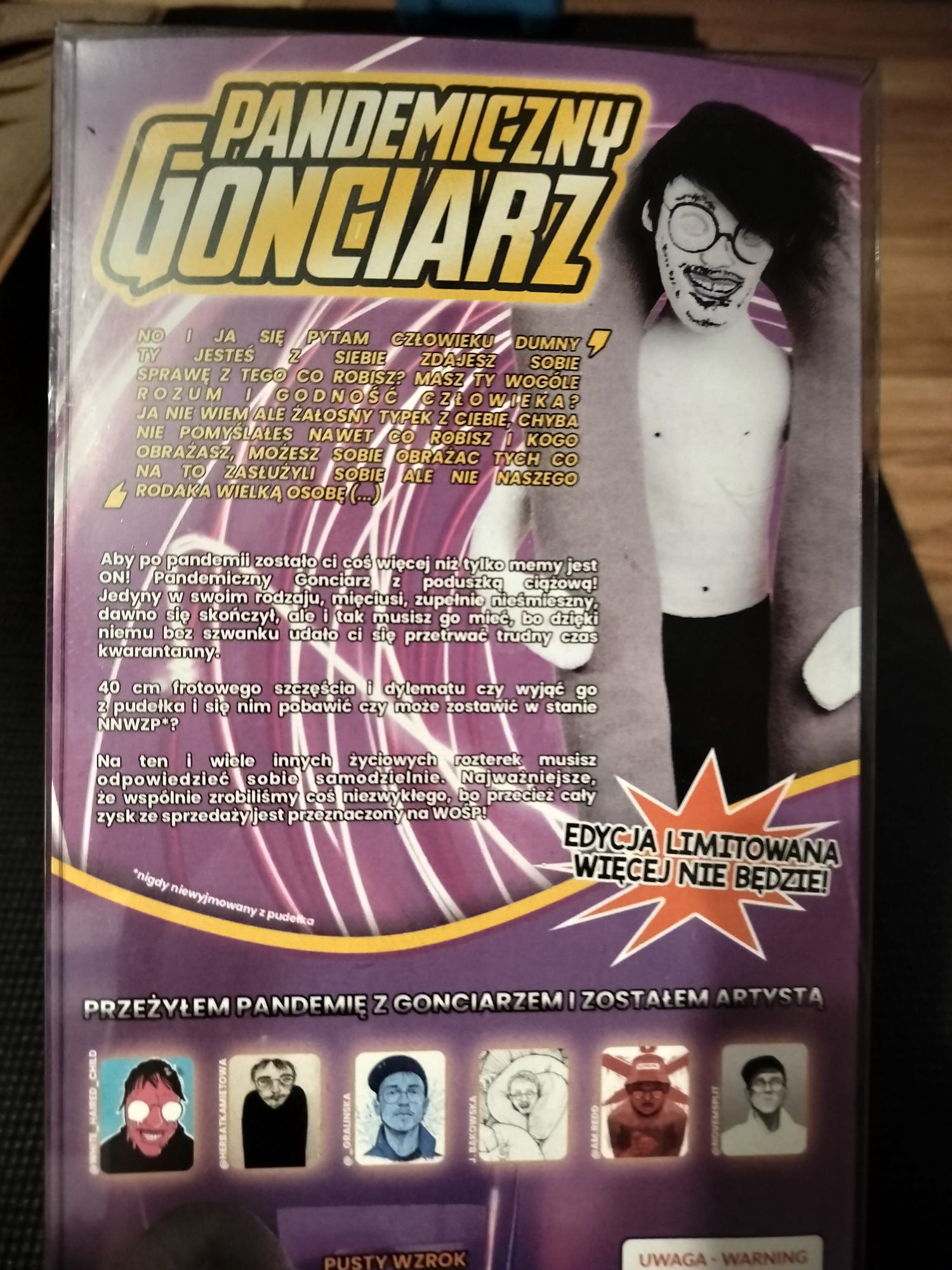Pandemiczny Gonciarz 180/500