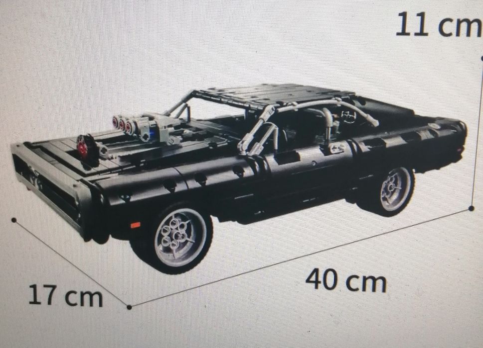 Klocki 42111 dodge charger Nowe szybcy i wściekli 1077szt jak lego
