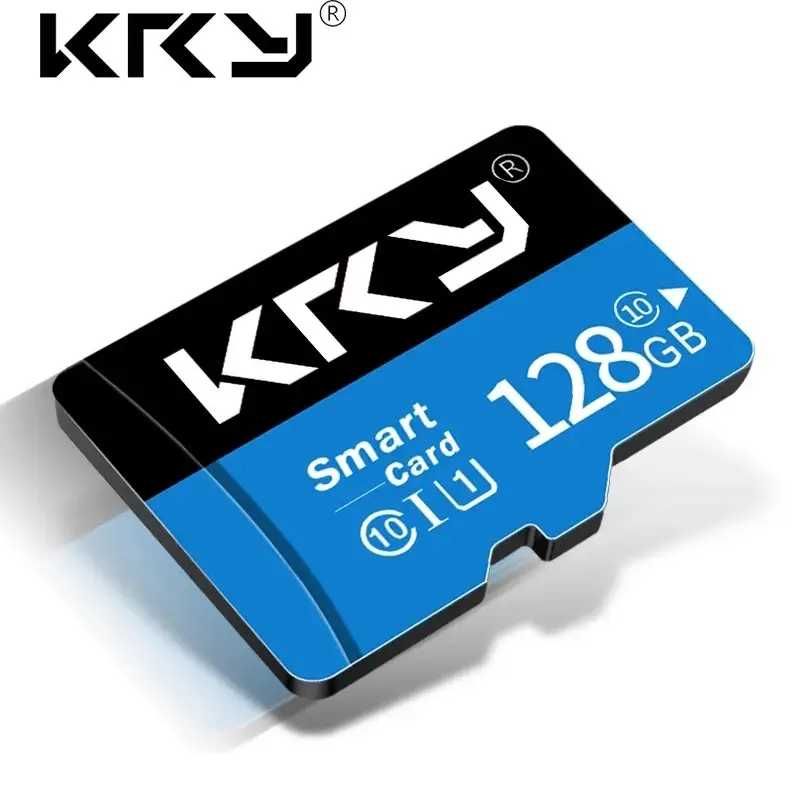 Картка пам'яті KRY 128 GB microSD з кардридером