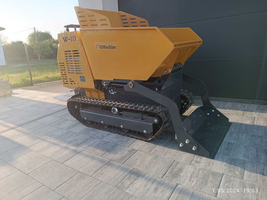 Wynajem Wozidło samozaładowcze silnik 13.5 HP MOCNE 1000 kg GDMachine