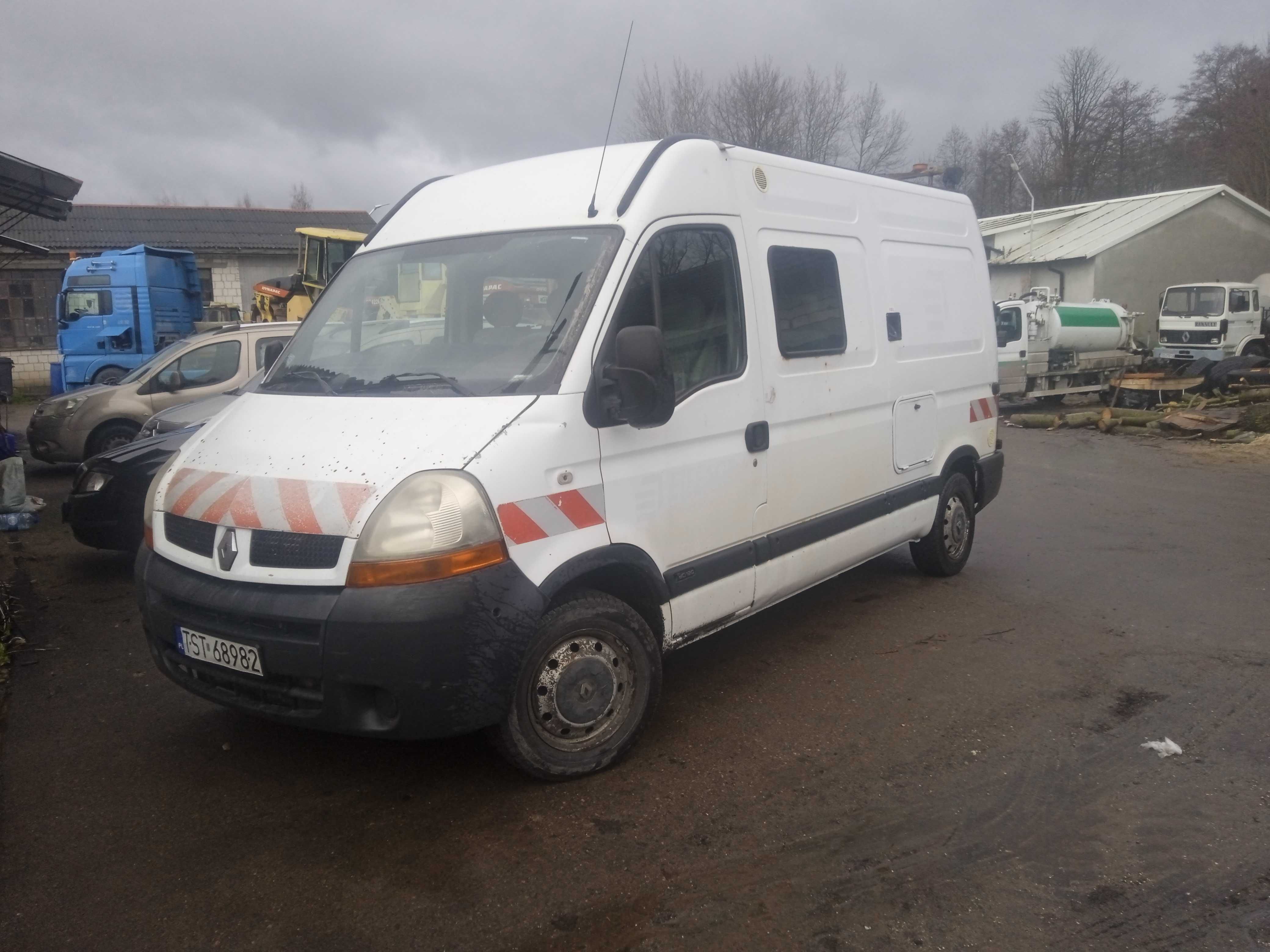 Renault master brygadówka