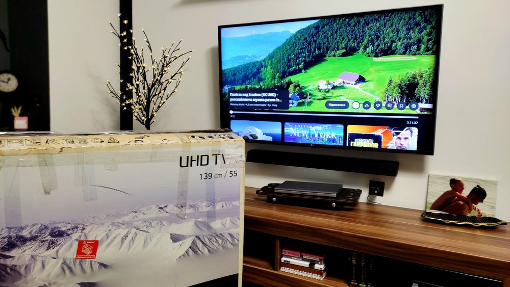 Терміново 55" , 4K, SMART TV, YouTube, Bluetooth