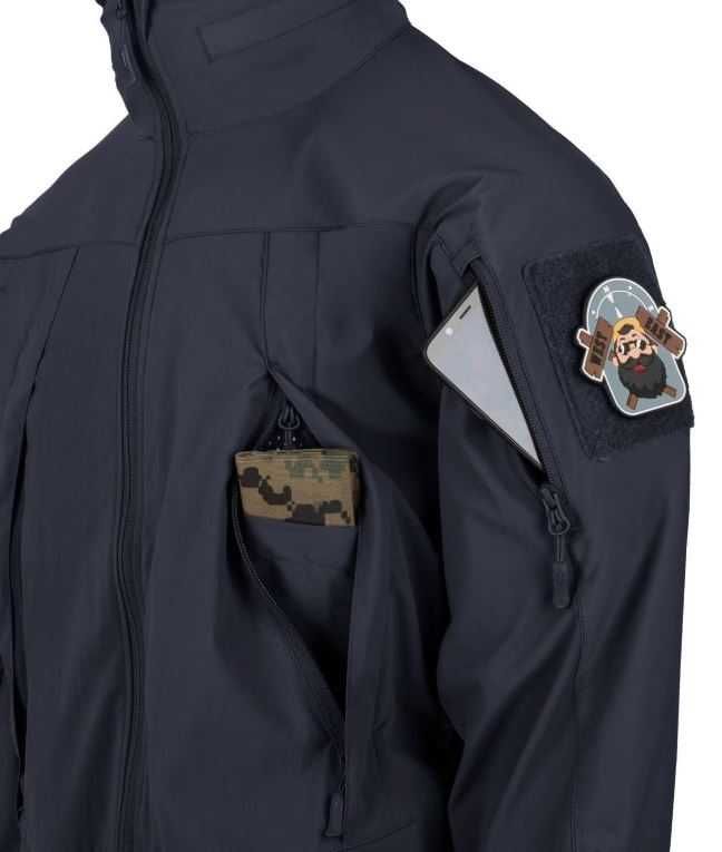 Kurtka Softshell Helikon BLIZZARD® - StormStretch® - Navy Blue M