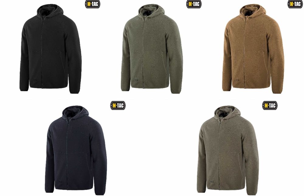 М-Тас флісова тактична кофта Lite Microfleece Hoodie, фліска М-Тас