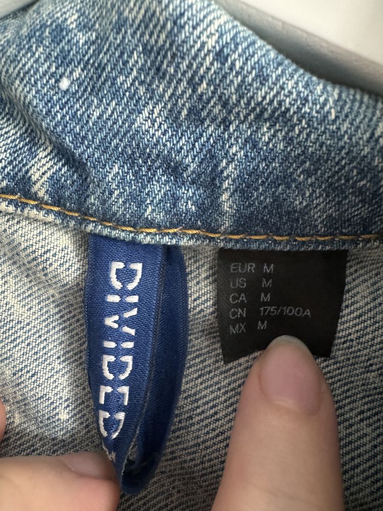 Dżinsowa jeansowa kurtka katana H&M