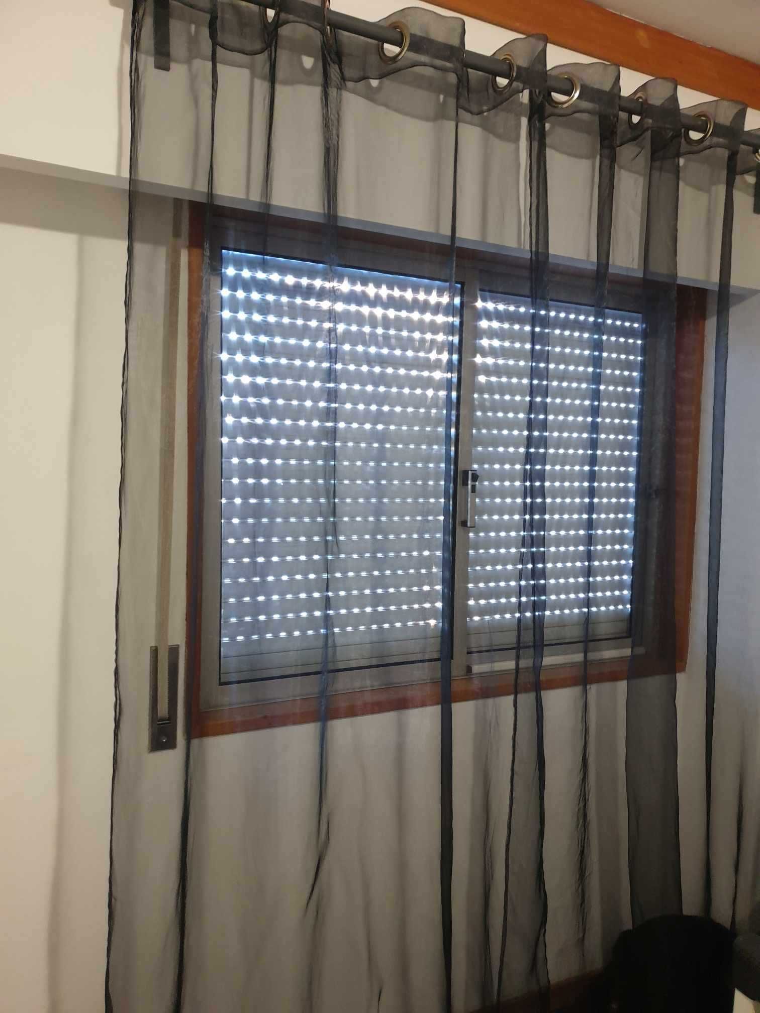 Cortinas transparentes