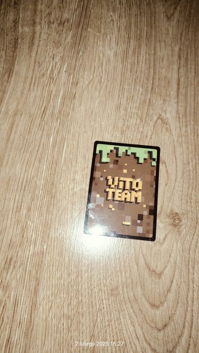 Karty Minecraft Vito Team - 33 sztuki