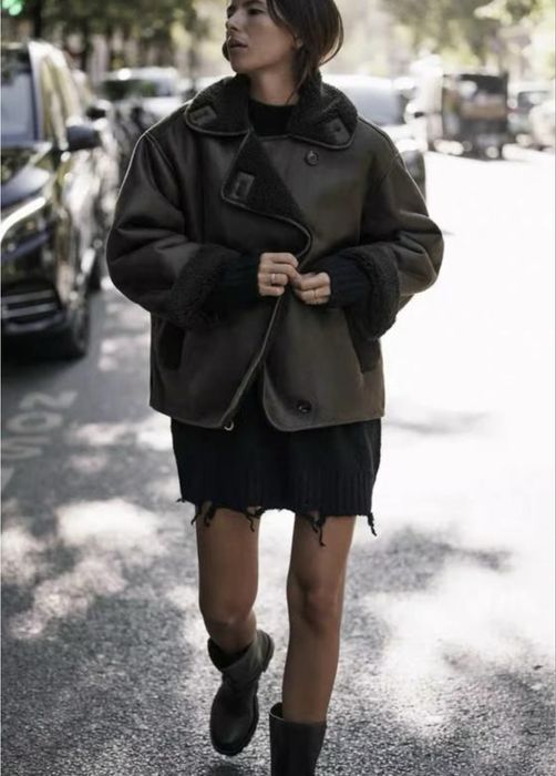 Жіноча дублянка ZARA