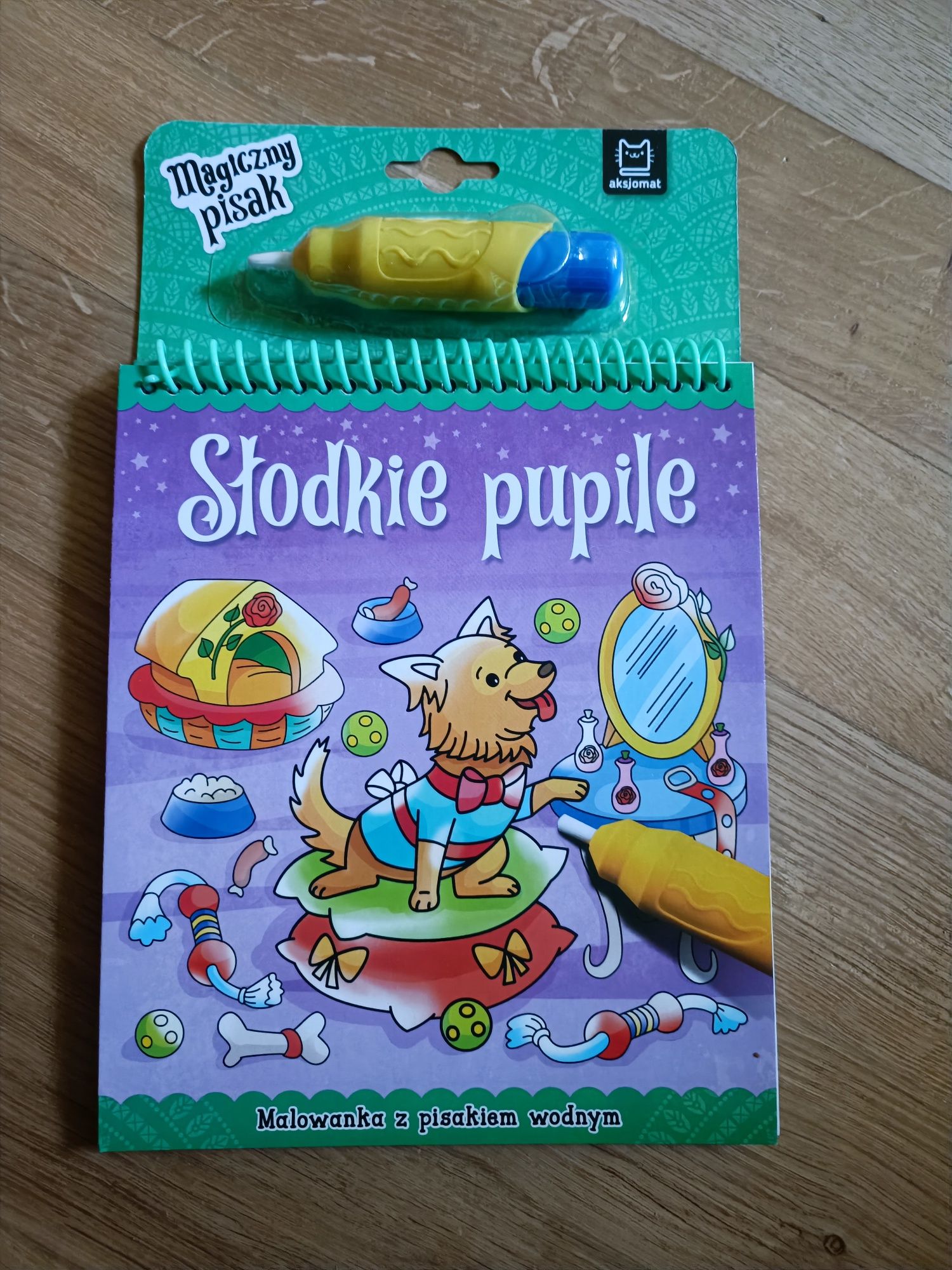 Malowanka z pisakiem słodkie pupile