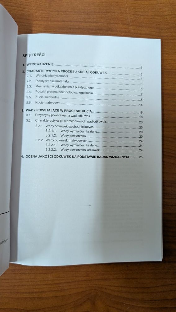 Książka Badania wizualne odkuwek