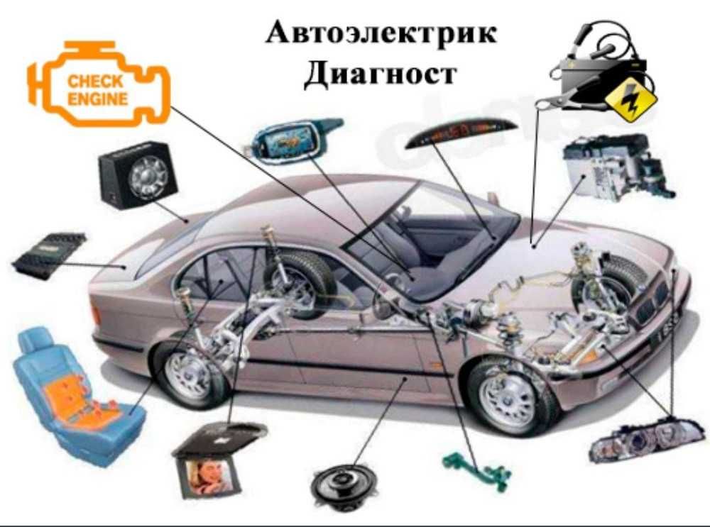 Автоэлектрик выезд автоелектрик діагностика виїзд авто не заводится