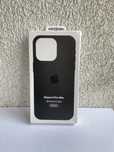 Plecki etui Silicone Case do Apple iPhone 14 Pro Max MagSafe czarny