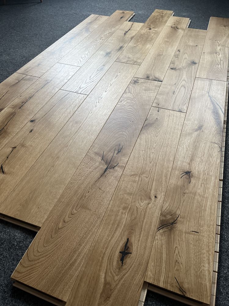Deska CLICK 5G Dąb Rustic 14x160x1070mm,4faza, OLEJ UVx2