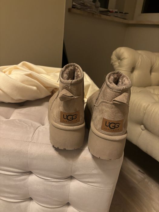 Buty sniegowce ugg bezowe