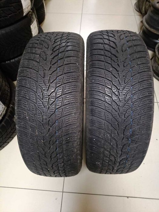 Пара шин б/у 205/55R16 91H Nokian WR Snowproof
