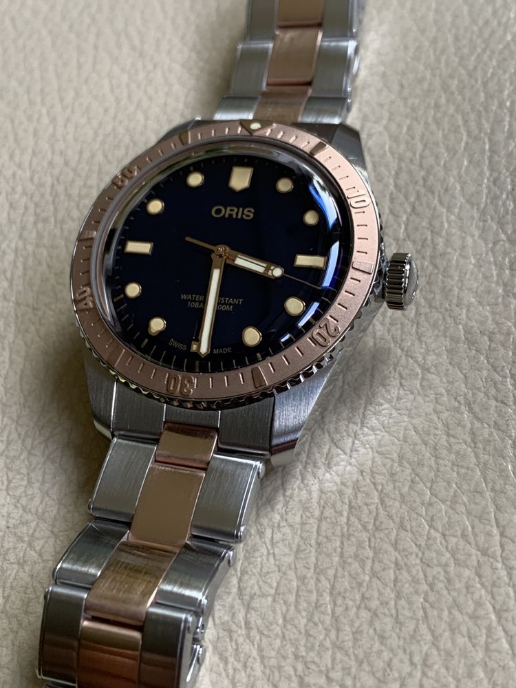 ORIS Divers Sixty Five Bronze Bezel