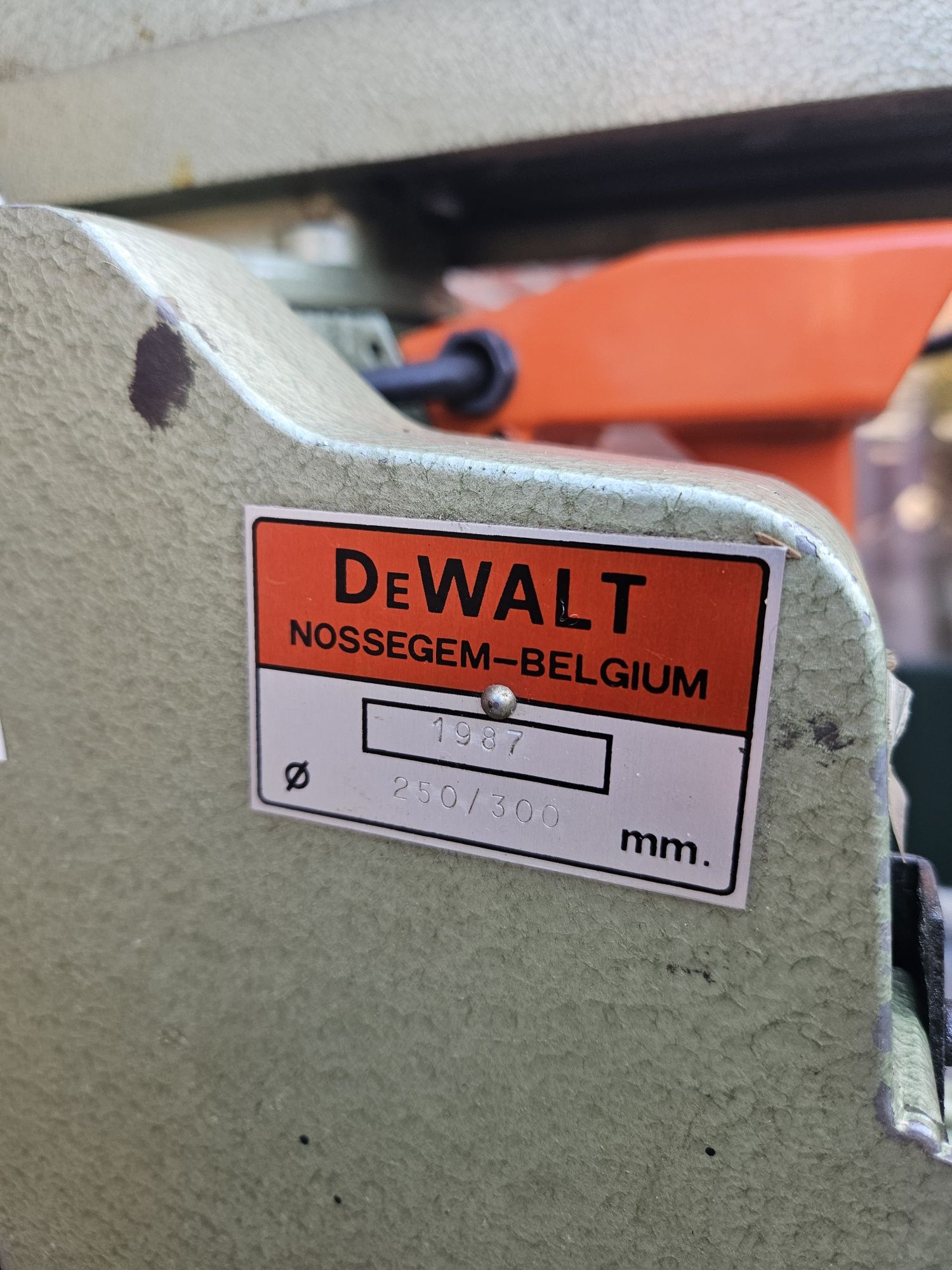 Dewalt dw 8103 piła radialna/ukośnica 380v/400v