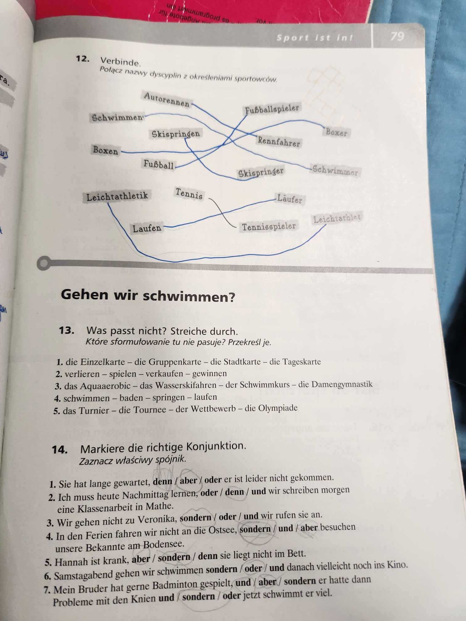 aha! Neu 3A podręcznik z ćwiczeniami gimnazjum j. niemiecki WSiP 2013