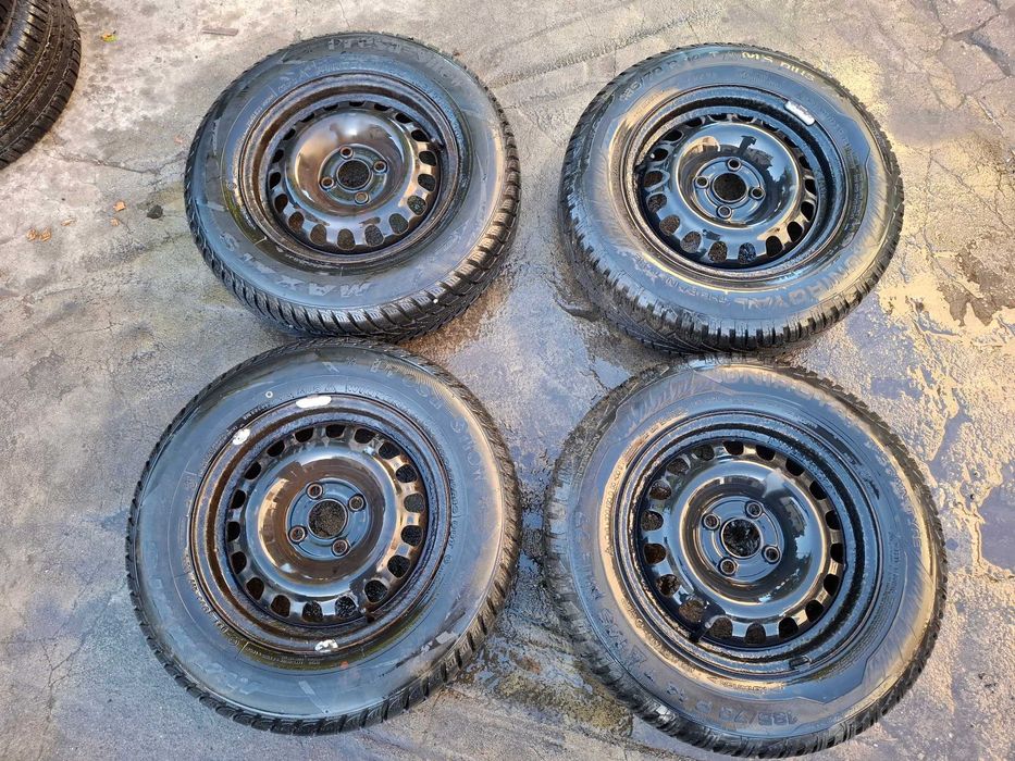 koła felgi opony OPEL CORSA D C 14 185/70/14 2x uniroyal 2x maxxis 8mm