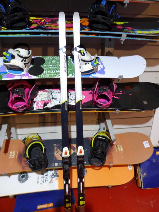 Narty biegowe bez wiązań FISCHER Skate 161 cm