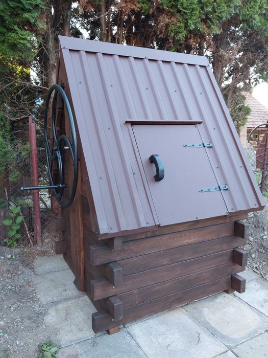 Studnia do ogrodu SD02 ! drewniana Osłona na studnię!