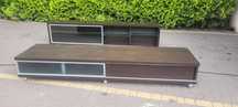 Szafka RTV  black red white