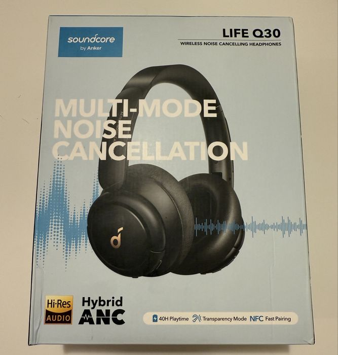 Anker Soundcore Life Q30 black — бездротові навушники