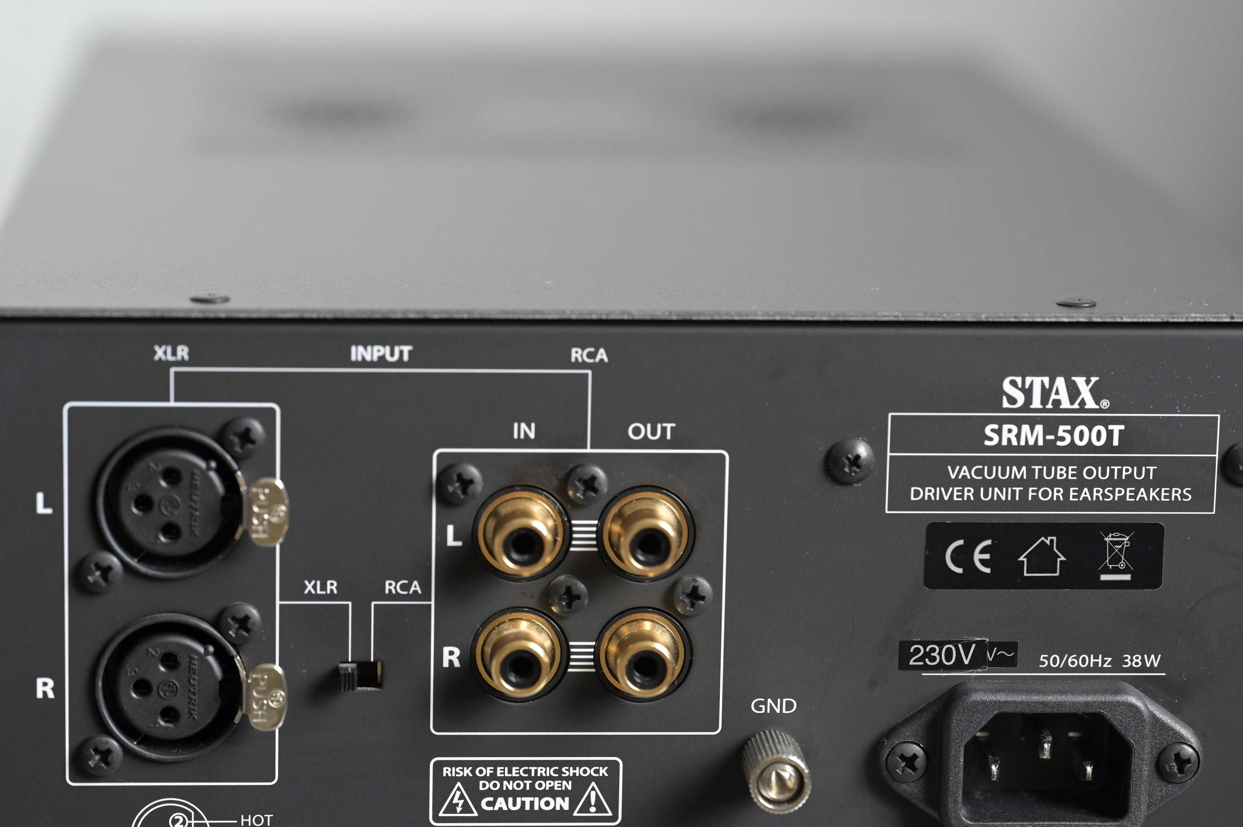 Wzmacniacz słuchawkowy Stax SRM 500T, stan perfekcyjny, 1 właściciel.