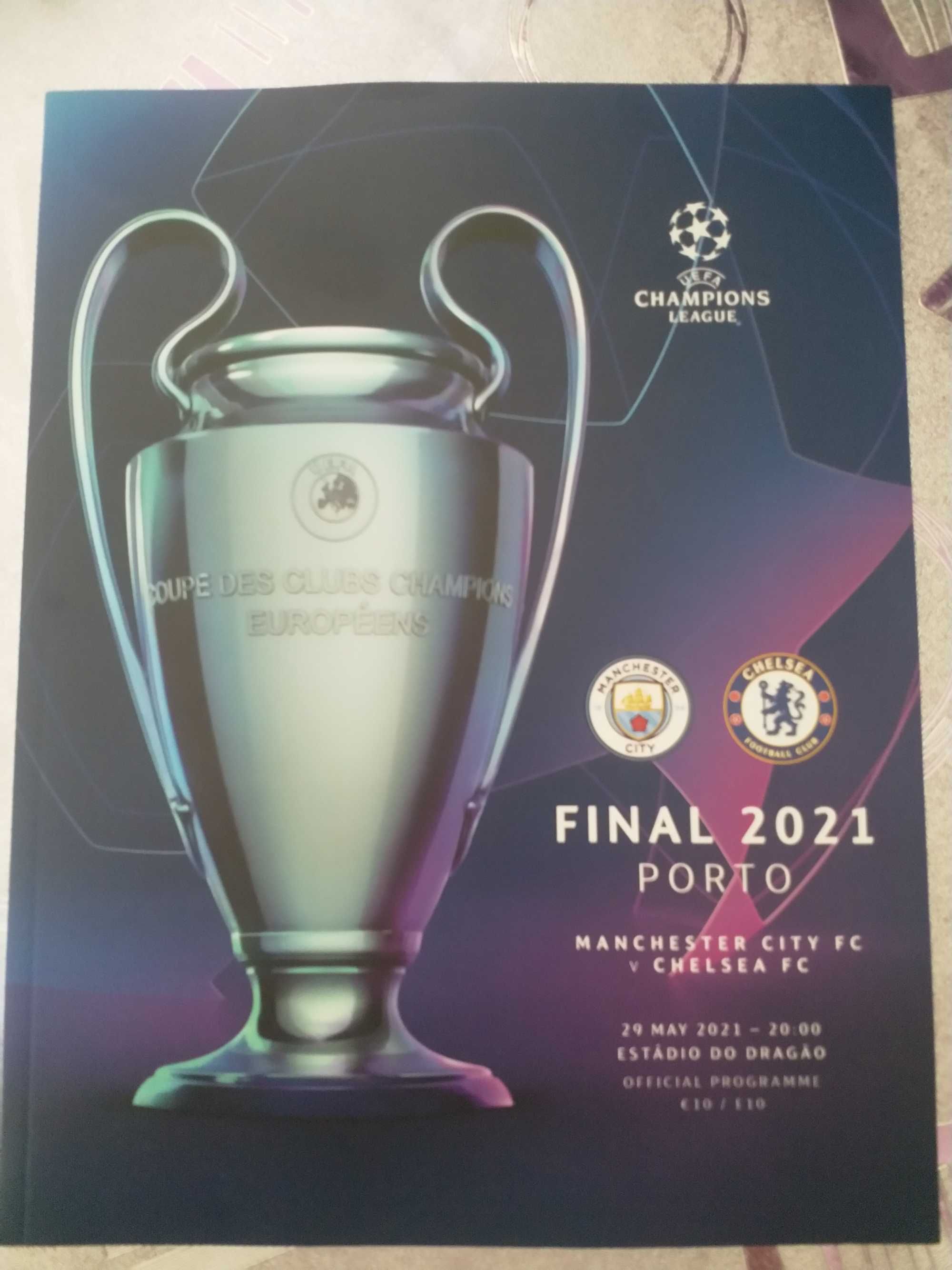 Champions League Final Official Programme Porto 2021