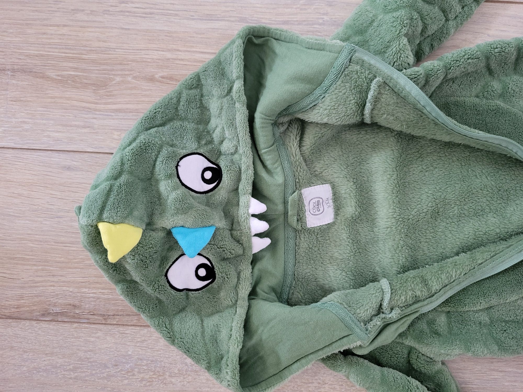 Dziecięcy Kombinezon, strój krokodyl r.80, Cool club, smyk. Onesie