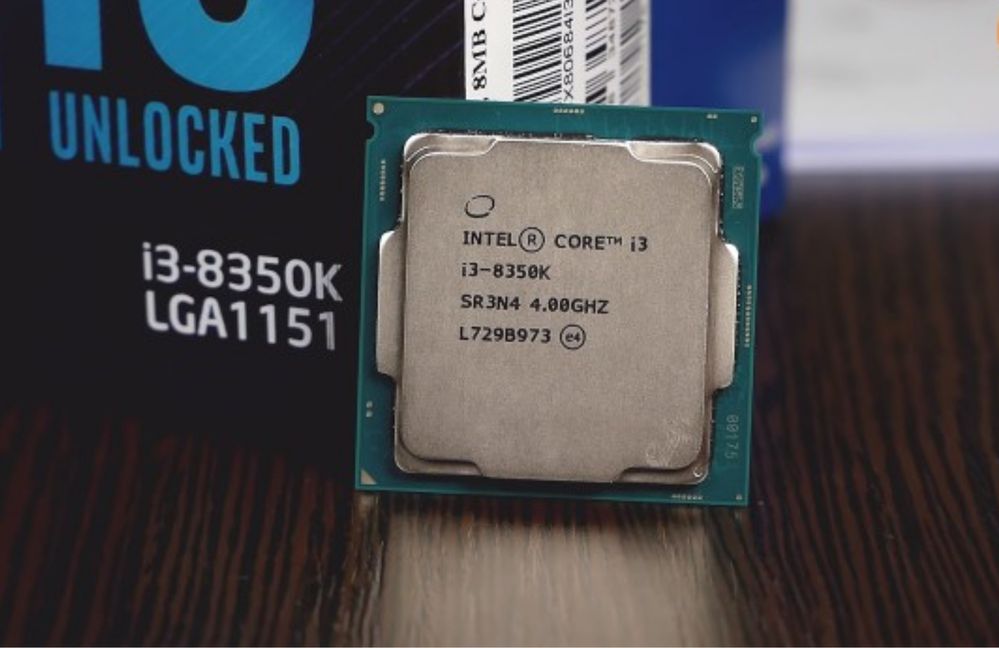 Процесор Intel Core i3 8350K 4x4/5Ghz  8Gen