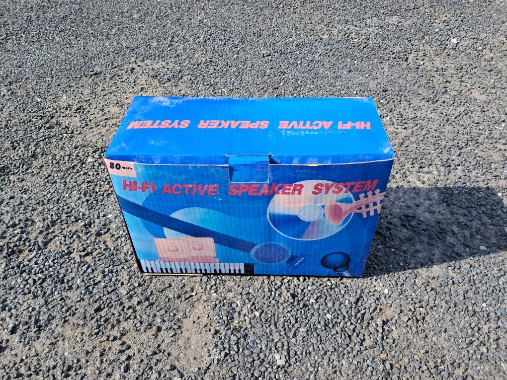 Głośniki komputerowe do retro PC lata 90.
