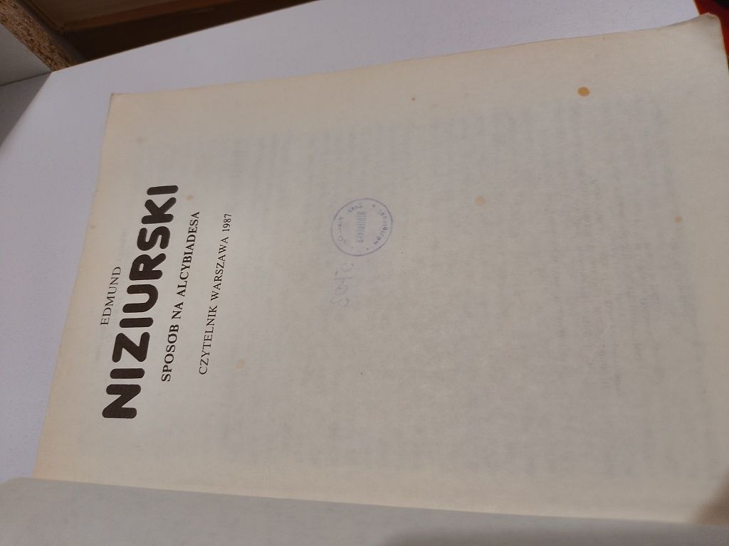 Edmund Niziurski Sposób na Alcybiadesa