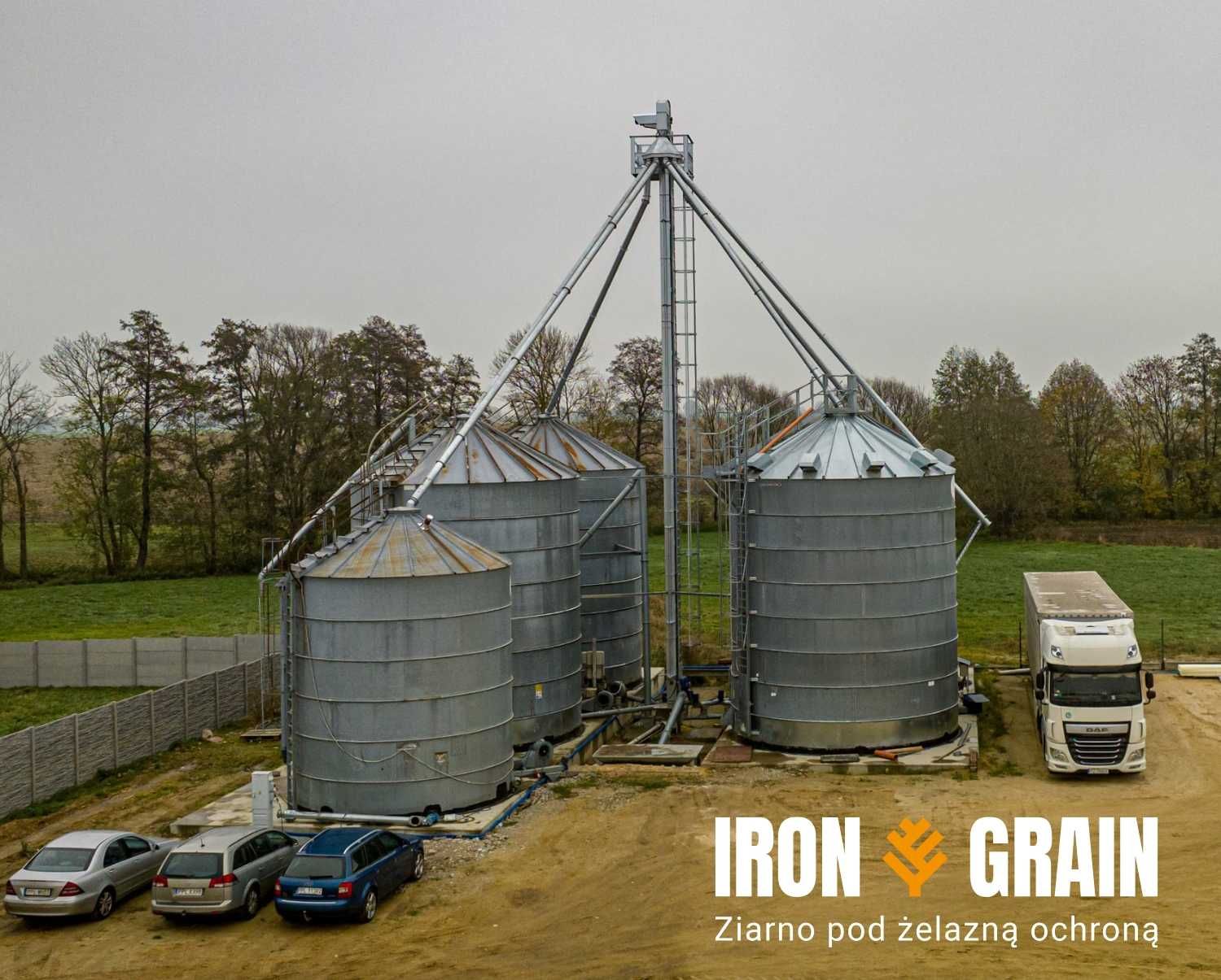 Rozdzielacze skrzynki rozdzielcze do silosów silosy IRON Grain