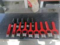 Conjunto de pulsões, compressor e serra circular