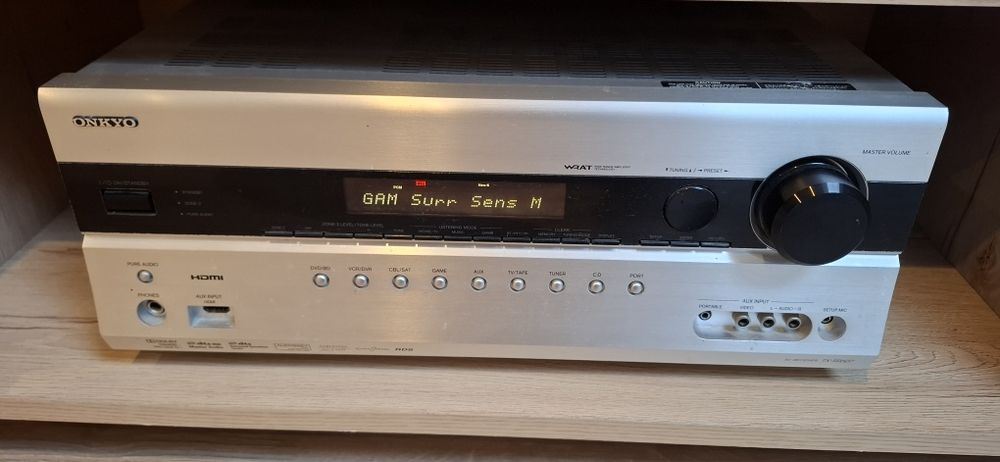 Amplituner Onkyo TX-SR607 + 2 kolumny Bose i subwoofer