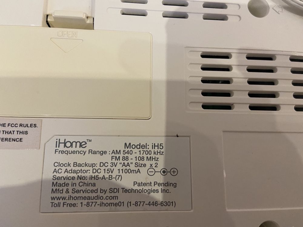 IHome A5 Stacja dokująca