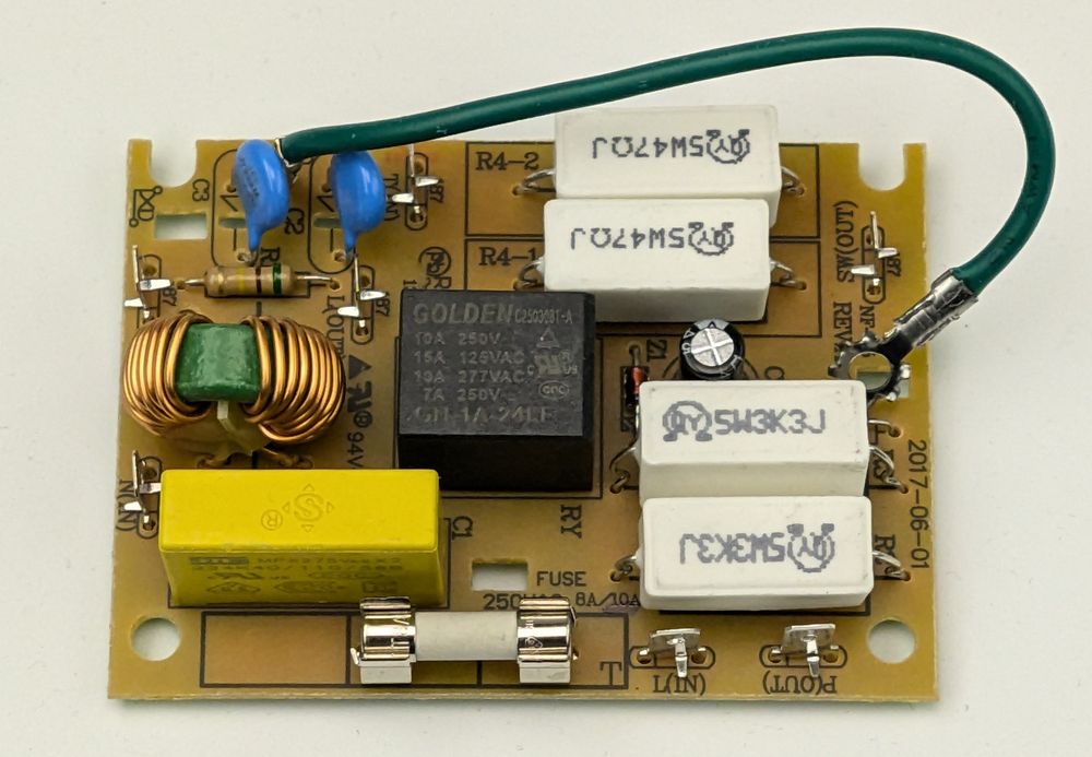 Таймер мікрохвильовки HXT35M1C, плата живлення 238274
