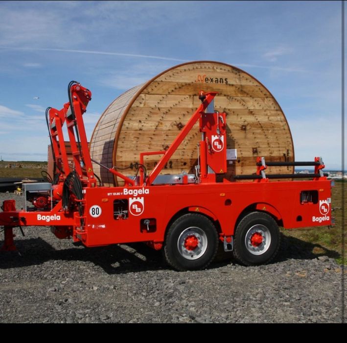 Przyczepa kablowa 20 ton Wynajem Cała Polska