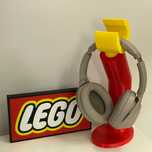 Stojak na słuchawki uchwyt LEGO ruchomy uniwersalny Prezent Gaming