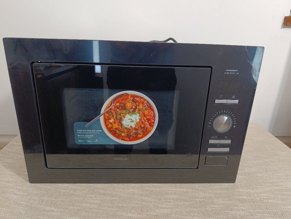mikrofalówka do zabudowy 25 l nowa  Cecotec GrandHeat 2590