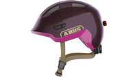 Kask Abus KIDS SMILEY 3.0 M 45-50 cm Ace Led z Lampką Royal Purple