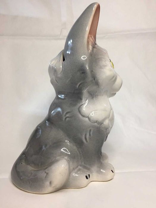 Фигурка статуэтка Котик керамическая высота 23 см. копилка н646