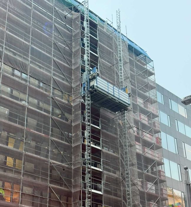 Wynajme windy budowlane towarowe twarowo osobowe Geda 500 Geda 300