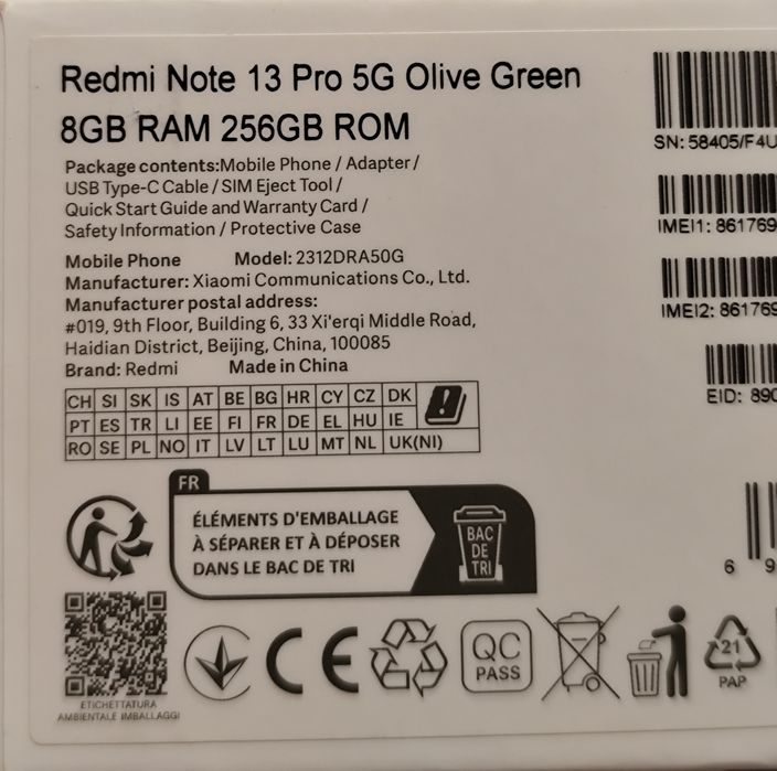 Xiaomi Redmi Note 13 Pro 5G 8/256 з гарантією