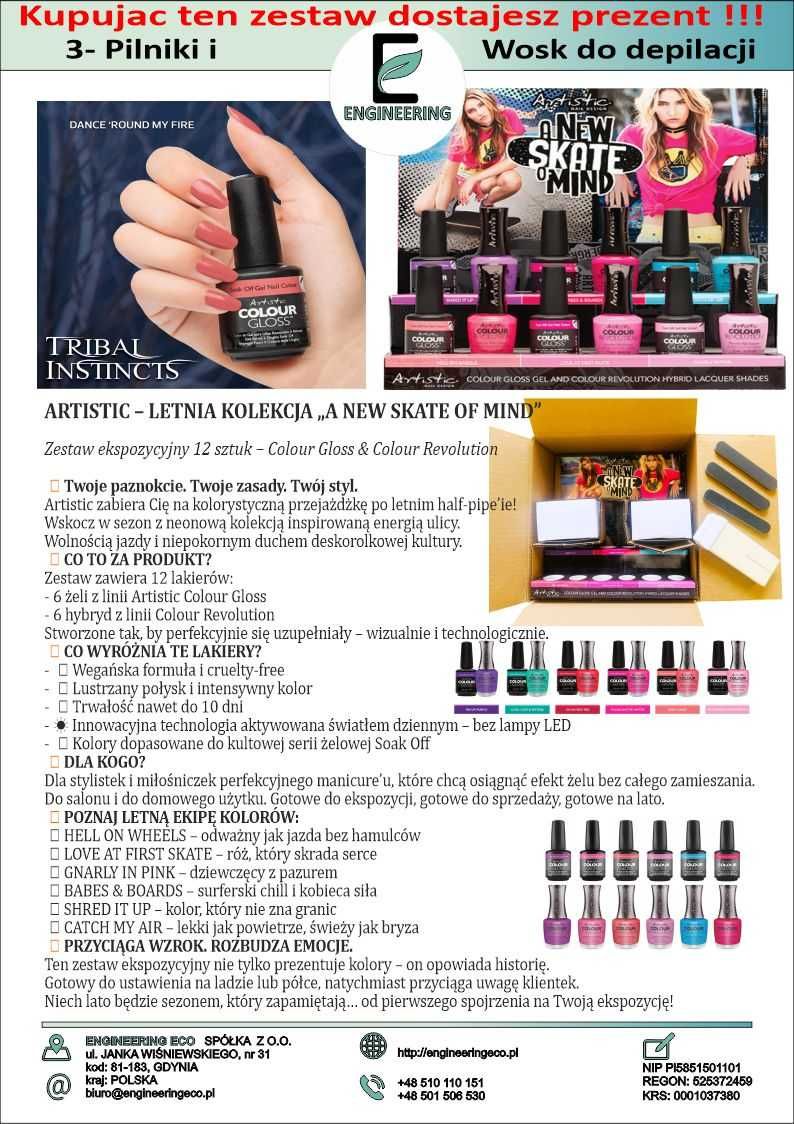Lakier do paznokci 12 sztuk – Colour Gloss & Colour Revolution
