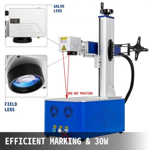 Máquina de Marcação a Laser de Fibra de 30W (Modelo 1)