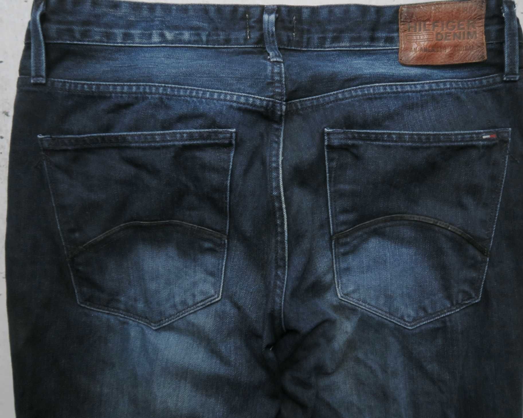 Tommy Hilfiger super zwężane jeansy spodnie 35/36