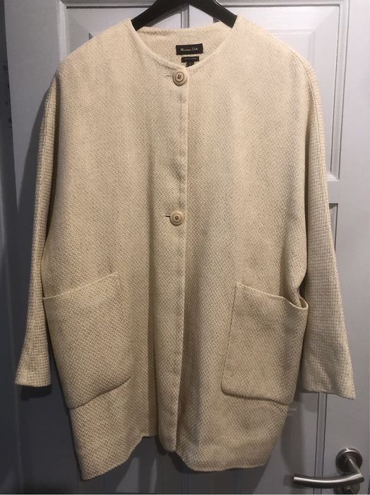Жакет пальто Massimo dutti ( лен)